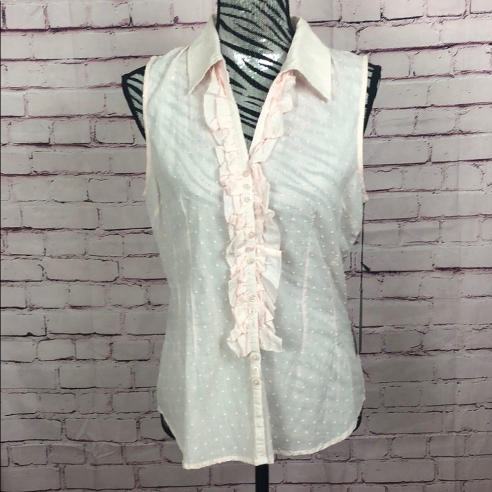 BCBGMAXAZRIA Pink Top - Size Large